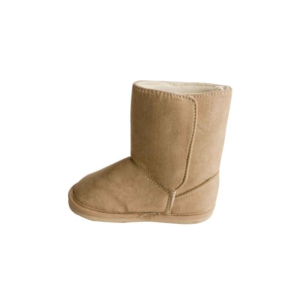 <span>ANNABELLE</span> Toddler Tan Faux-Suede Boots - Image 2