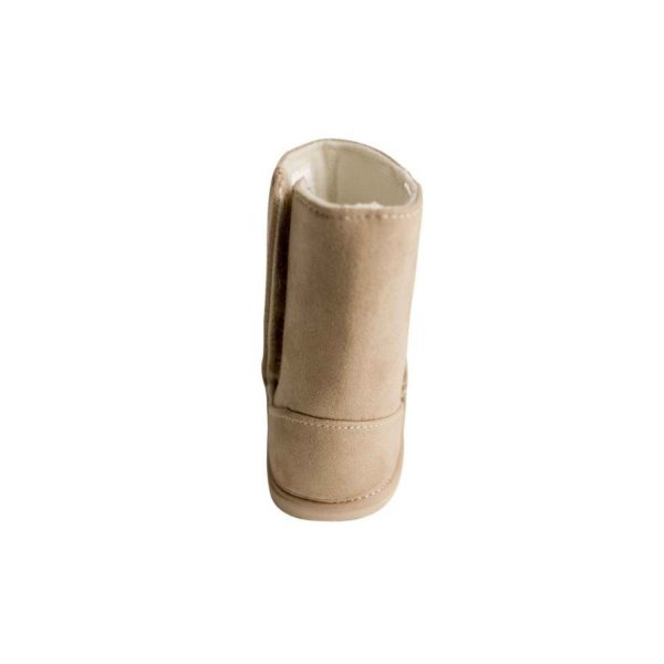 <span>ANNABELLE</span> Toddler Tan Faux-Suede Boots - Image 4