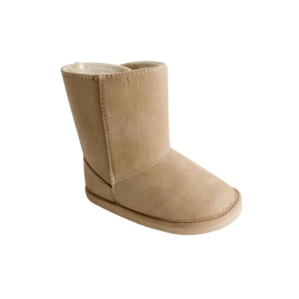 ANNABELLE Toddler Tan Faux-Suede Boots