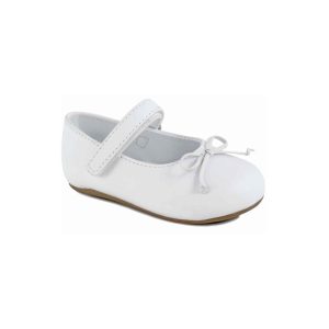 Ashlyn Toddler White Mary Jane Dress Flats