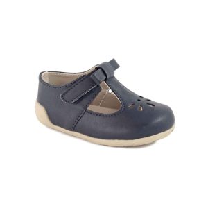 Brynna Classic Navy T-Straps for Toddler Girls