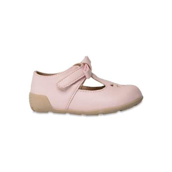 <span>Brynna</span> Classic Pink T-Straps for Toddler Girls - Image 3
