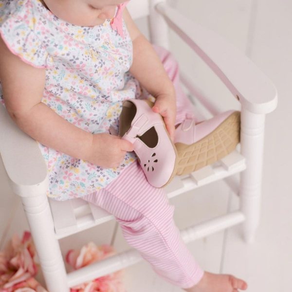 <span>Brynna</span> Classic Pink T-Straps for Toddler Girls - Image 7