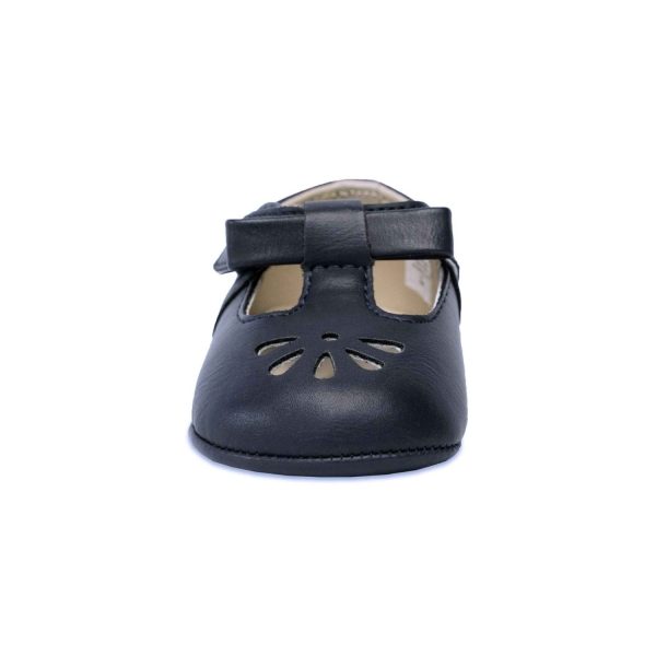 <span>Brynna</span> Infant Classic Navy T-Straps for Baby Girls - Image 4