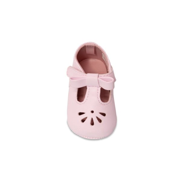 <span>Brynna</span> Infant Classic Pink T-Straps for Baby Girls - Image 3