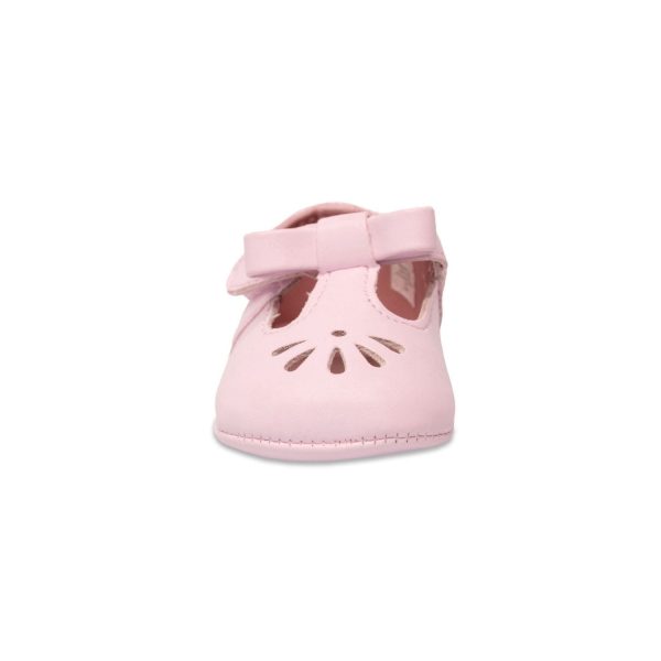 <span>Brynna</span> Infant Classic Pink T-Straps for Baby Girls - Image 4