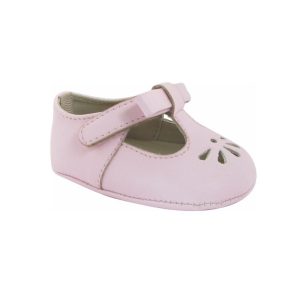 Brynna Infant Classic Pink T-Straps for Baby Girls