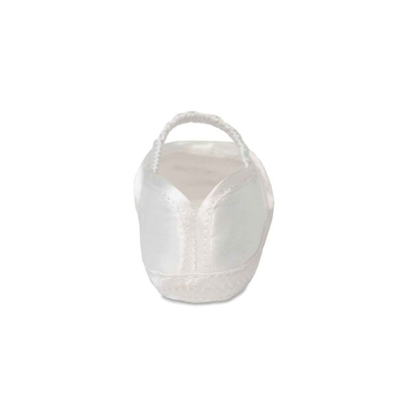 <span>Christina</span> Infant White Satin Mary Janes - Image 4