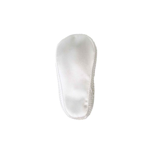 <span>Christina</span> Infant White Satin Mary Janes - Image 5
