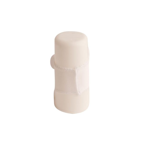 <span>Alexa</span> Infant White Peep Toe Socks with Flowers - Image 3