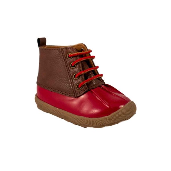 Jude Toddler Red Duck Boots