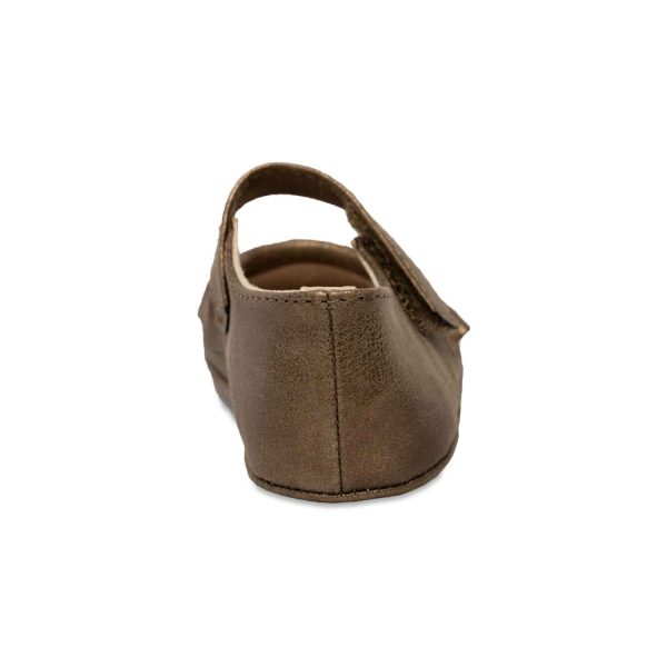 <span>Kamdyn</span> Infant Brown Soft Sole Mary Janes - Image 4