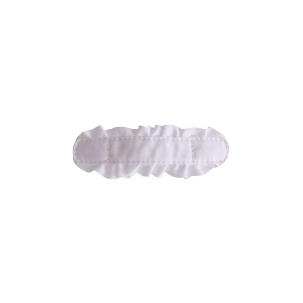 <span>Kara</span> Infant White Satin Mary Janes with Removable Straps for Monogramming - Image 8