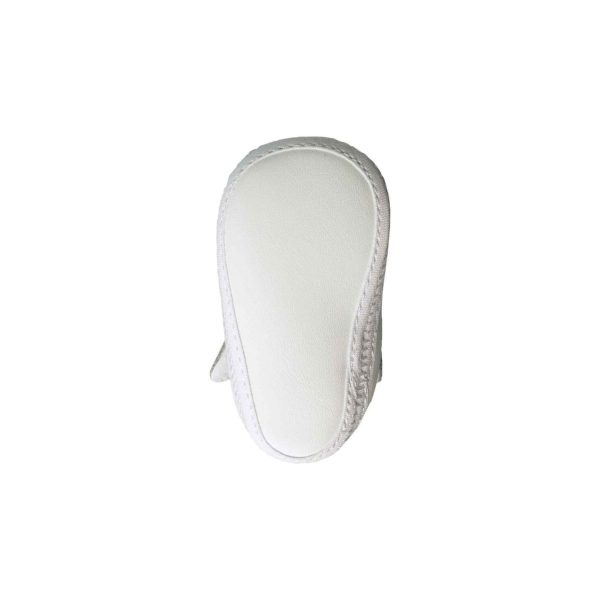 <span>Kennedy</span> Infant White Leather T-Straps - Image 6