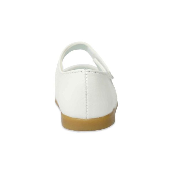 <span>Lena</span> Toddler White Lambskin Mary Janes - Image 3