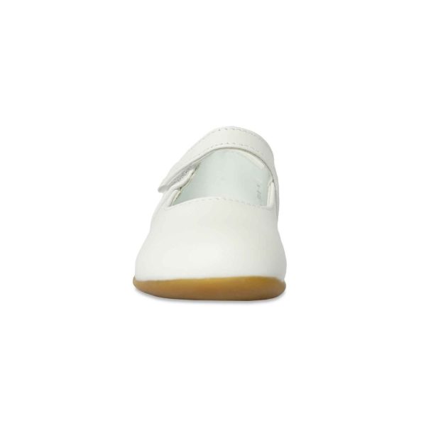 <span>Lena</span> Toddler White Lambskin Mary Janes - Image 6