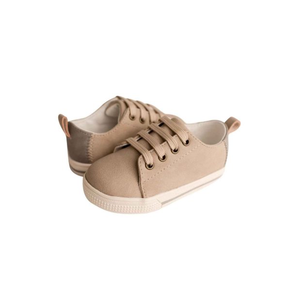 <span>Lennon</span> Toddler Khaki Sneakers - Image 6