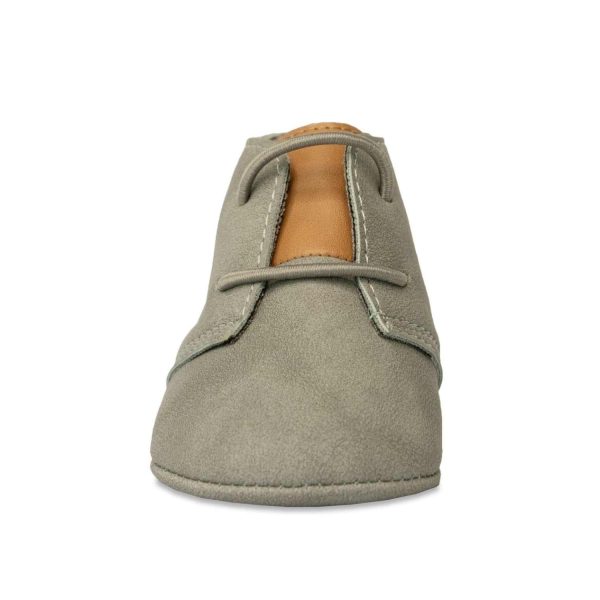 <span>Max</span> Infant Gray Chukka Boots with Tan Tongue - Image 2