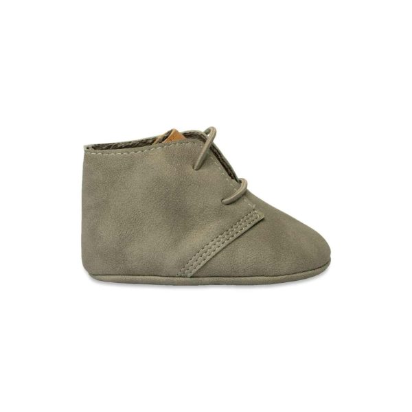 <span>Max</span> Infant Gray Chukka Boots with Tan Tongue - Image 5