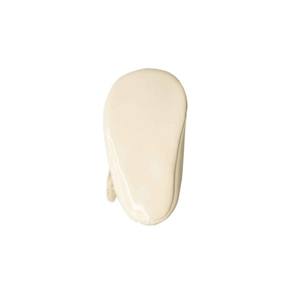 <span>McKenna</span> Infant Ivory Patent Mary Jane Flats with Bows - Image 2