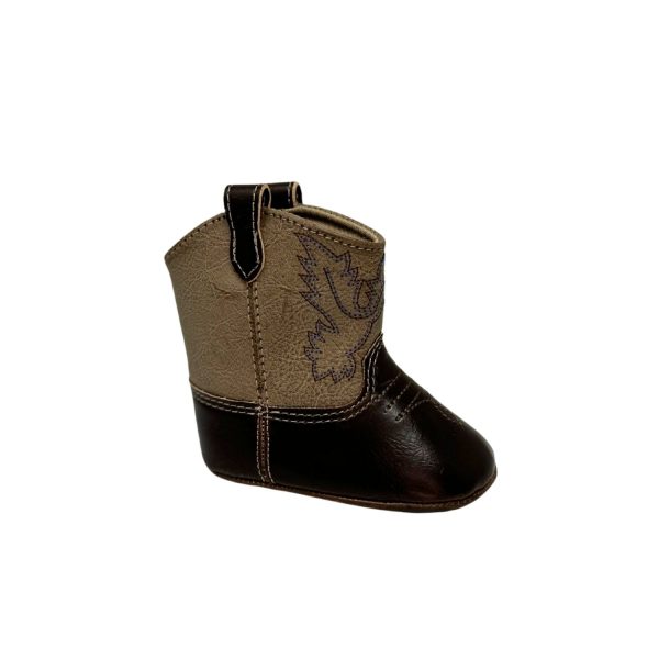 Miller Infant Brown Soft Sole Cowboy Boots