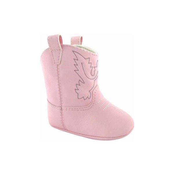 Miller Infant Pink Soft Sole Cowboy Boots