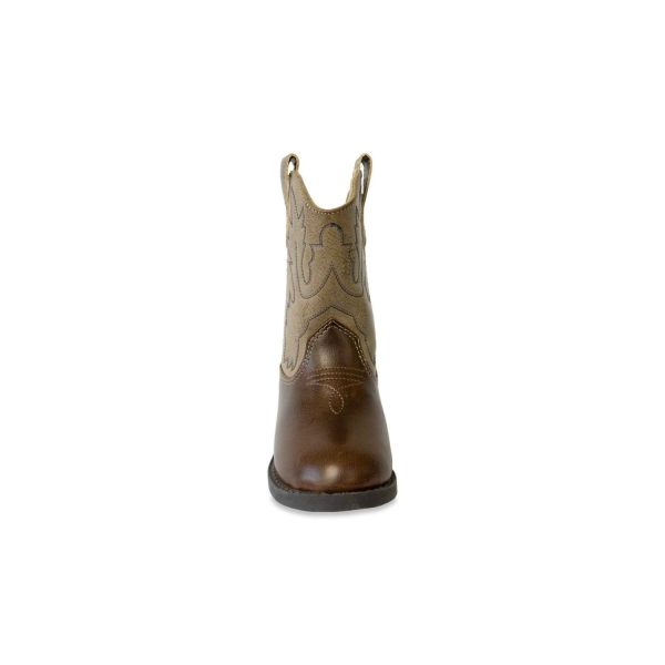 <span>Miller</span> Toddler Brown Cowboy Boots - Image 5