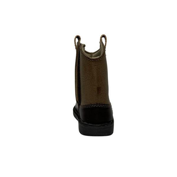 <span>Miller</span> Toddler Brown Cowboy Boots with Round Toe - Image 7