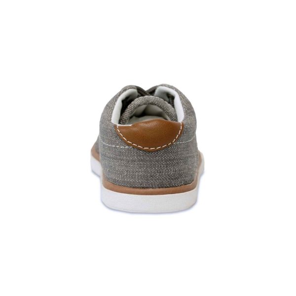 <span>Milo</span> Toddler Gray Canvas Sneakers - Image 5