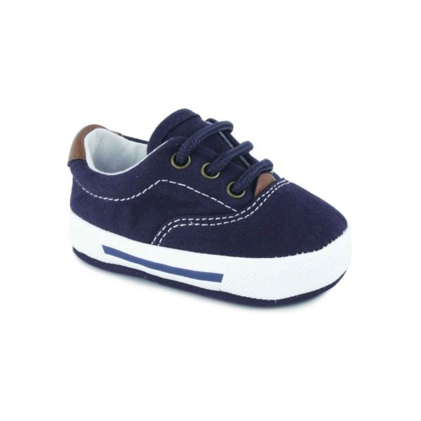 Milo Infant Navy Canvas Sneakers