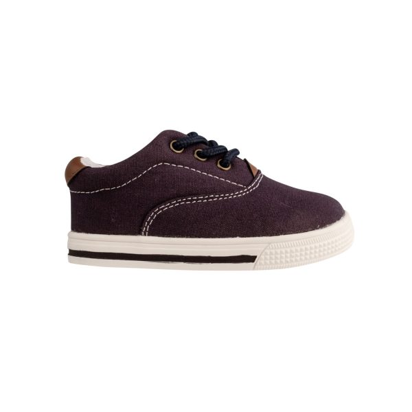 <span>Milo</span> Toddler Navy Canvas Sneakers - Image 3