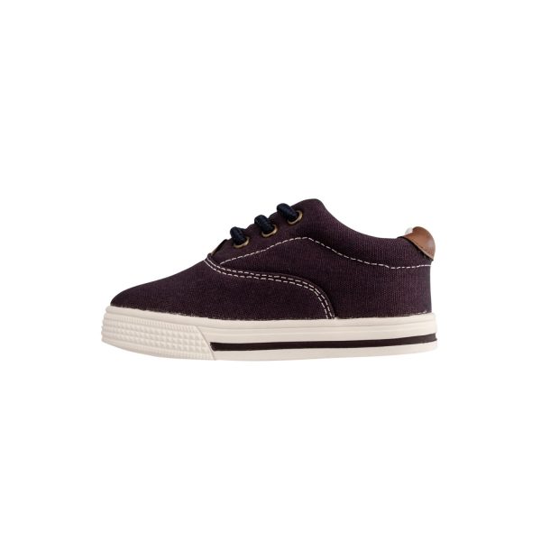 <span>Milo</span> Toddler Navy Canvas Sneakers - Image 5