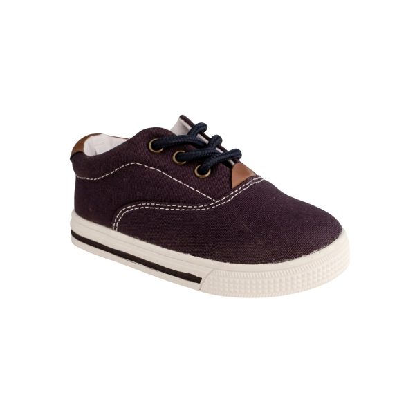 Milo Toddler Navy Canvas Sneakers