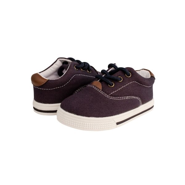 <span>Milo</span> Toddler Navy Canvas Sneakers - Image 8