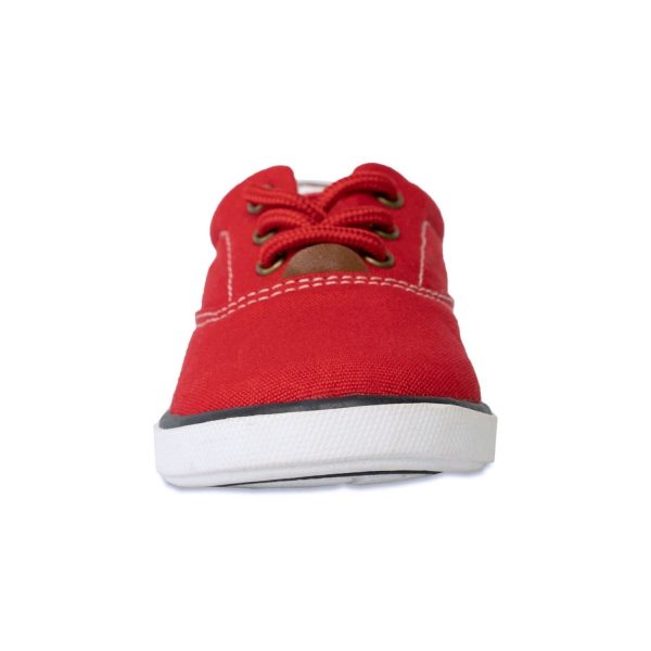 <span>Milo</span> Toddler Red Canvas Sneakers - Image 4