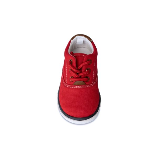 <span>Milo</span> Toddler Red Canvas Sneakers - Image 5