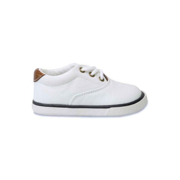 <span>Milo</span> Toddler White Canvas Sneakers - Image 2