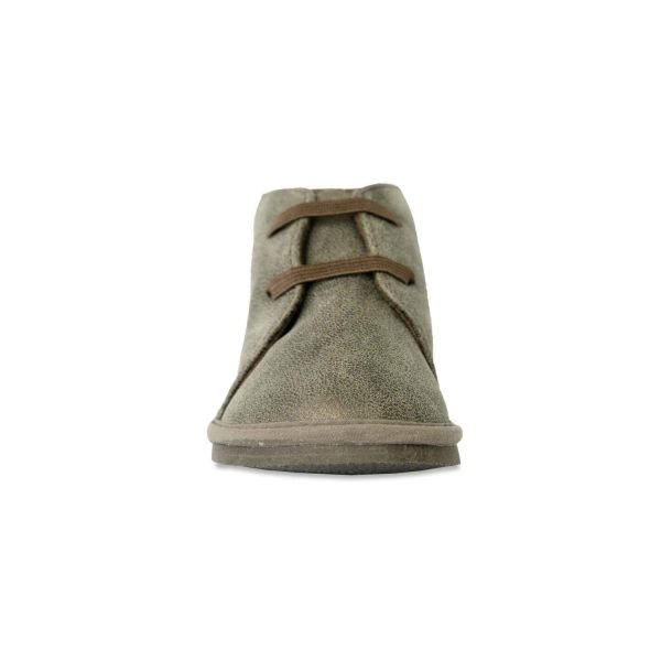 <span>Oliver</span> Toddler Taupe Crackle Desert Booties - Image 3