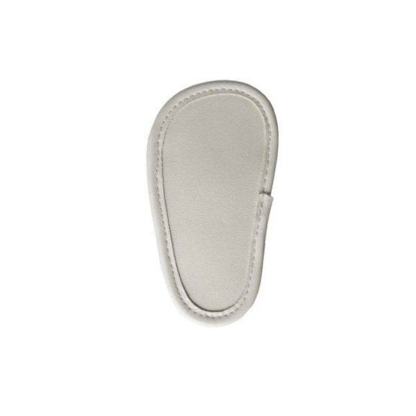 <span>Parker</span> Infant White Leather Soft Sole Sandals - Image 5