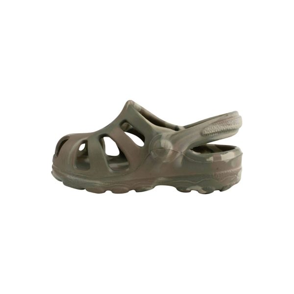 <span>Sunny</span> Toddler Green Camouflage Molded Clogs with Back Straps - Image 2