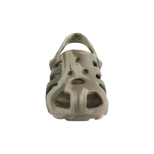 <span>Sunny</span> Toddler Green Camouflage Molded Clogs with Back Straps - Image 4