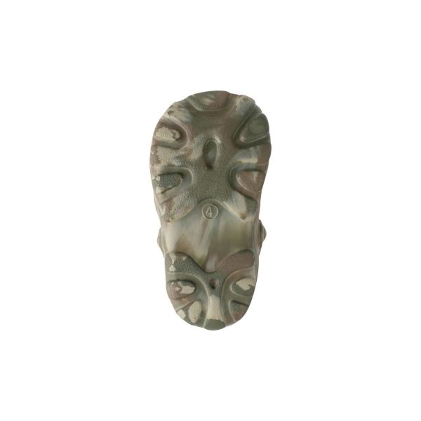 <span>Sunny</span> Toddler Green Camouflage Molded Clogs with Back Straps - Image 7