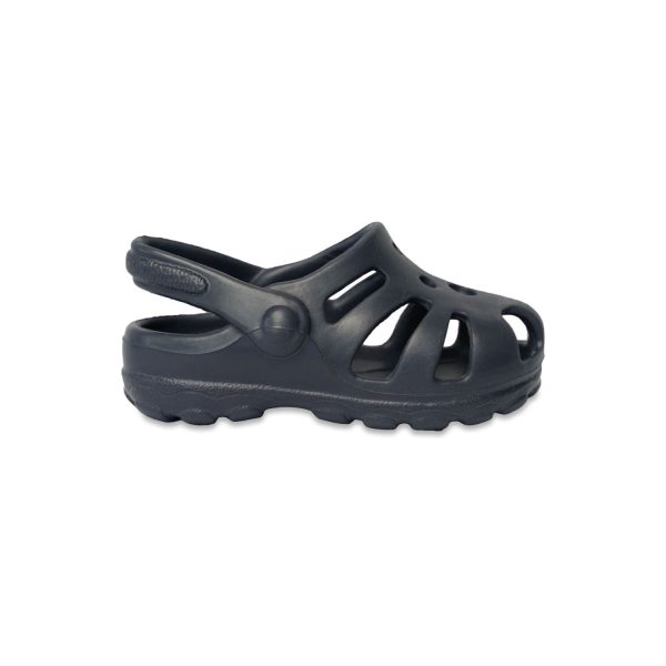 <span>Sunny</span> Toddler Navy Molded Clogs with Back Strap - Image 2