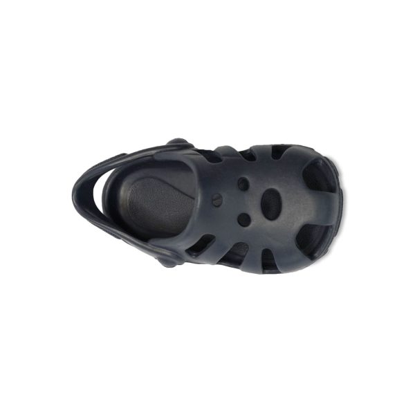 <span>Sunny</span> Toddler Navy Molded Clogs with Back Strap - Image 6