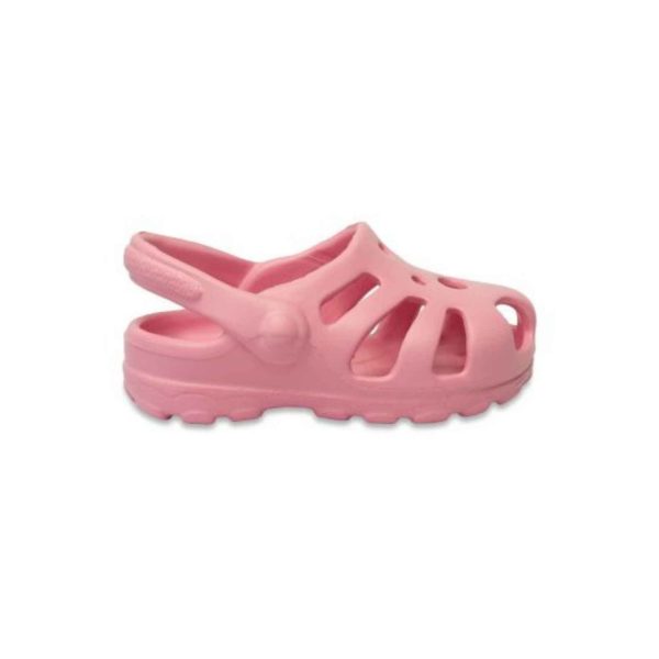 <span>Sunny</span> Toddler Pink Molded Clogs with Back Strap - Image 2