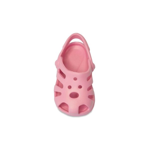 <span>Sunny</span> Toddler Pink Molded Clogs with Back Strap - Image 5