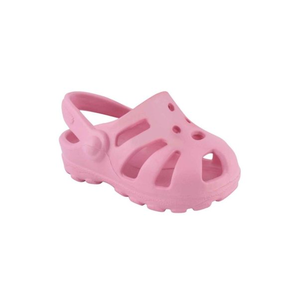 <span>Sunny</span> Toddler Pink Molded Clogs with Back Strap