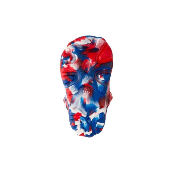 <span>Sunny</span> Toddler Red, White and Blue Molded Clogs with Back Straps - Image 6