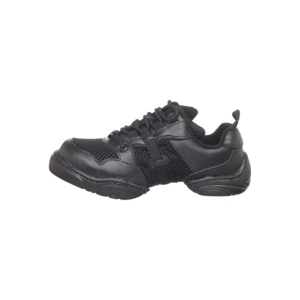 <span>SYDNEY</span> Women’s Black Leather Dance Sneakers - Image 6