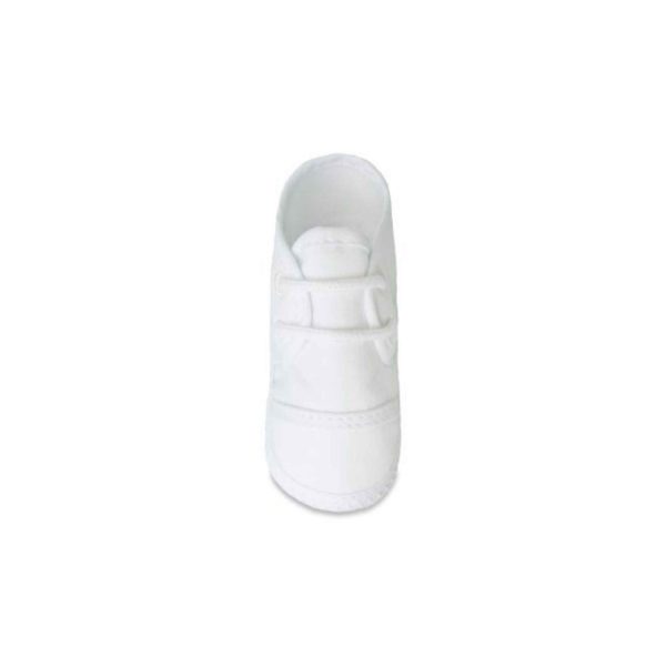 <span>Taylor</span> Infant White Lace-Up Oxfords - Image 5